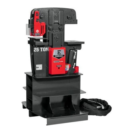 Edwards Mfg Co. Edwards 25 Ton Dual Station and Portable Power Unit 1 Phase, 230 Volt HAT2510